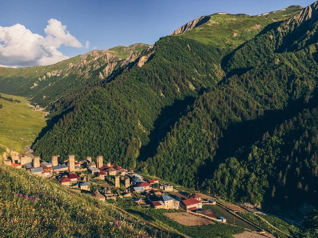 Село в горах