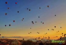 воздушные шары в Каппадокии
